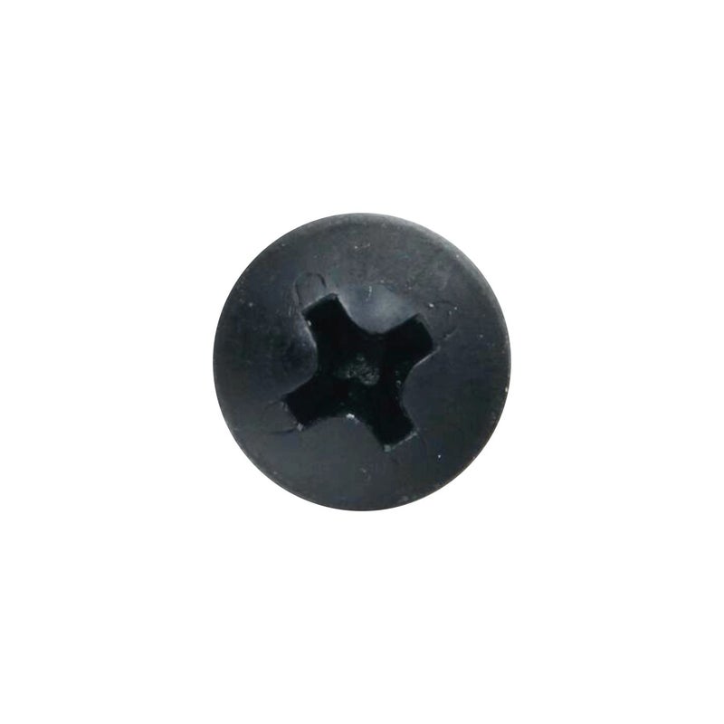 ROK 100 Pack Rok Hardware #10 x 3/4" Coarse Deep Thread Pan Head Screws Black Phosphate Wood MDF - Image 2